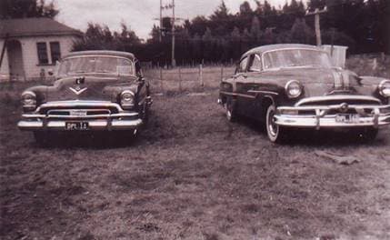 American cars at Fernside during US Ambassador era