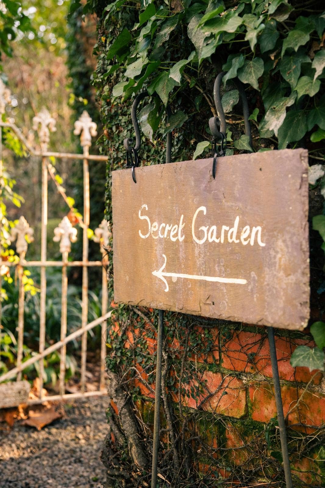 Secret garden area
