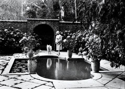 Ella Elgar with Muffy